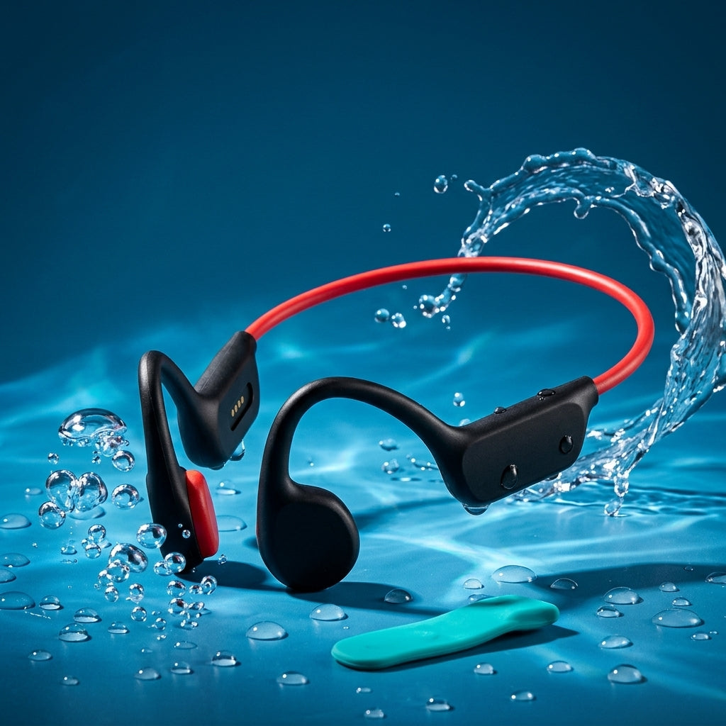 SwimBeats — Bone Conduction Kopfhörer | IPX8 | 32GB MP3